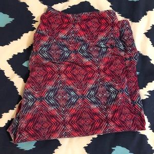 LulaRoe TC Leggings Geo Pattern